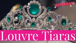 Tiaras Located in the Louvre Museum with the French Crown Jewels! Emerald, Sapphire & Pearl Tiara