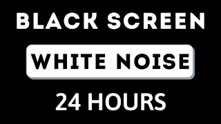 White Noise - Black Screen - Deep Sleep With Great Sounds | 24 Hours