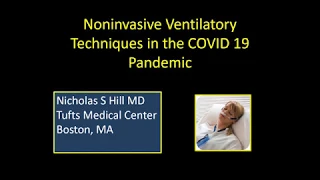 COVID19: Role of Nasal High Flow and Non-Invasive Ventilation in Decreasing Mechanical Ventilation