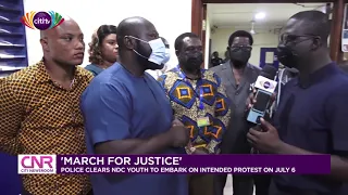 March for justice: Police clears NDC youth to embark on intended protest on July 6 | Citi Newsroom