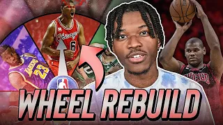 A CLASSIC WHEEL OF REBUILDING CHALLENGE IN NBA 2K21