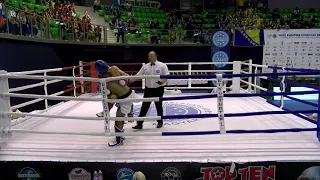 Ihor Dudnyk v Daniel Andrade WAKO European Championships 2019