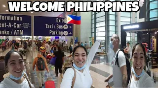 HINDI KO MAPIGILAN ANG LUHA KO SA SAYA+WELCOME BACK PHILIPPINES 🇵🇭|PINAS VLOG