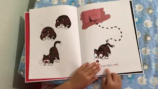 Cat Likes Red