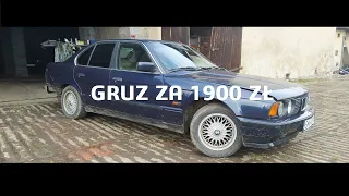 BMW E34 M50 - GRUZ ZA 1900ZŁ! JAK WYGLĄDA NAJTAŃSZY ŚMIETNIK Z OLX?