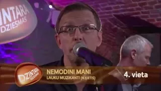 Dzintara Dziesmas 2016 Amigo Aptauja 4.sezona 25. marts.