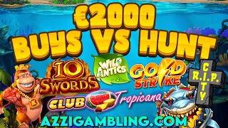 €2000 BUYS 🆚 HUNT!! WHICH IS BEST?🥊🤔🎰