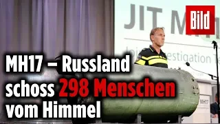 Ermittler sicher: Russland für Abschuss von Flug MH17 verantwortlich