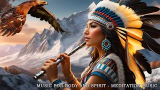 Healing Your Mind, Body And Spirit 🦅 Native American Flute Music for Meditation And Deep Sleep