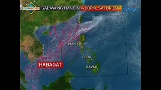 24 Oras: Habagat, magpapaulan sa ilang bahagi ng Luzon ngayong weekend