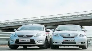 Ford Mondeo vs Toyota Camry - Тест-Драйв
