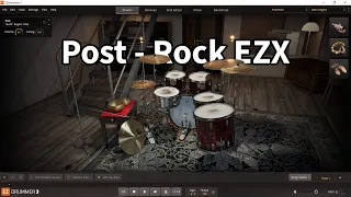 Toontrack EZDrummer 3 with Post Rock EZX All Presets Demo