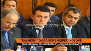 "Bashkimi" doganor Shqipëri-Kosovë - Top Channel Albania - News - Lajme