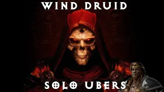 Wind Druid vs Ubers | Diablo 2 D2R