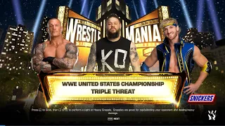WWE 2K24 | Logan Paul Vs Randy Orton Vs Kevin Owens - Triple Threat Match