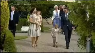 Crown Princely Family at Prince Henrik's Christening (2009)