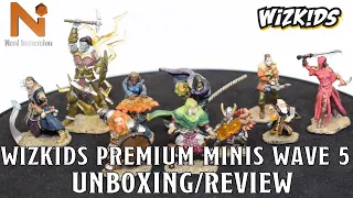 Icons of the Realms Wave 5 Premium Miniature Unboxing/Review (Wizkids) | Nerd Immersion
