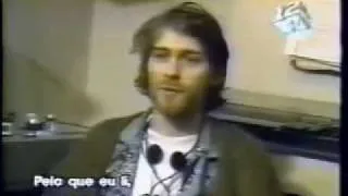 Kurt Cobain Brazil Interview - January 21st, 1993 (Clip 1)