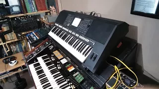 Échame a mi la culpa , Hammond X66, Yamaha PSRS950