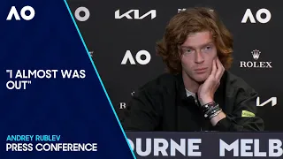 Andrey Rublev Press Conference | Australian Open 2024 First Round