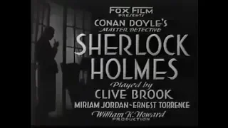 Sherlock Holmes (1932) with Clive Brook