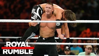 John Cena vs. AJ Styles - WWE Title Match: Royal Rumble 2017