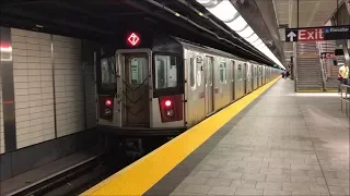 NYC Subway HD 60fps: R188 & R62A 7 Train Action @ 34th Street - Hudson Yards (6/16/17)