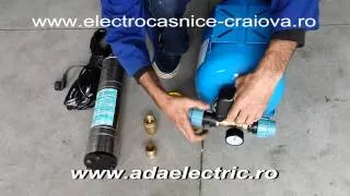 Montare hidrofor cu pompa submersibila - ADA Electric Craiova