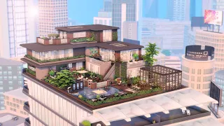 Modern Penthouse 🪴// The Sims 4: Speed Build // No CC