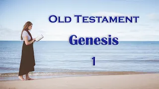 Genesis 1 (Audio Bible) - Read Holy Bible One Chapter A Day Everyday - Learn English from Bible