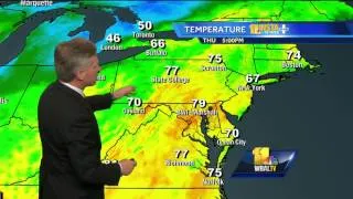 Maryland's Thursday evening weather forecast