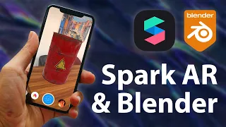 How to create an Instagram AR Filter with Blender 3D Models! (SparkAR & Blender Tutorial)