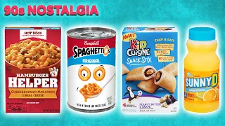 Fun Facts About Your Favorite 90s Foods