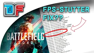 Battlefield 2042 PC, FPS and Stutter Quick fix!!