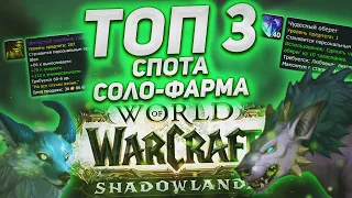 Снятие шкур всё ещё топ профа для заработка? | ТОП 3 спота соло фарма кожи в WoW Shadowlands 9.0.2