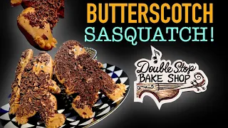 BIGFOOT COOKIES! - How To Make BUTTERSCOTCH SASQUATCH!  Easy Recipe! Hibagon, Yeti