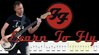 Foo Fighters - Learn To Fly (Bass Tabs and Notation ) By @ChamisBass  #chamisbass #basstabs