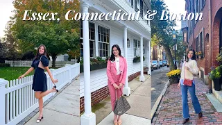 VLOG | my trip to Essex, Connecticut & Boston! speaking at my first conference!