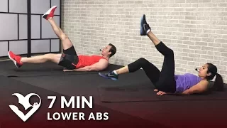 7 Min Lower Ab Workout for Women & Men - 7 Minute Lower Abs Belly Fat Workout