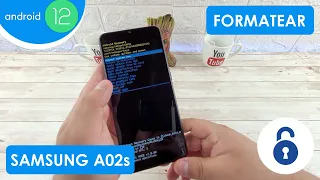 Formatear Samsung Galaxy A02s | Android 12