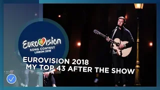 Eurovision 2018: My Top 43 After The Show (With Ratings!)