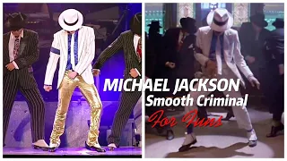 MICHAEL JACKSON Smooth Criminal | Video Clip vs Live in Munich