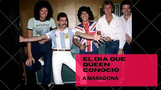 El día que Queen conoció a Maradona