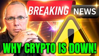 LOOKING FOR WHY CRYPTO IS DOWN TODAY?! HERE IS YOUR ANSWER! CRYPTO NEWS TODAY - THAT YOU NEED!