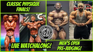 2024 Arnold Classic LIVE! - Classic Physique FINALS + Men's Open PRE-JUDGING!