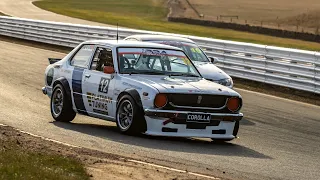 1974 TOYOTA KE30 3SGE TURBO RACE 1 TCRC SYMMONS PLAINS RACEWAY ROUND 4 2024