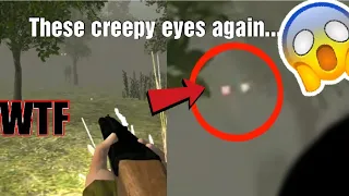 These eyes again... | We killed BIGFOOT! | Bigfoot hunt simulator online part 2