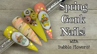 Spring Gonk Nails | Nail Sugar | Madam Glam | Crystal Parade