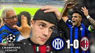 SIAMO FUORI... - INTER 1-0 MILAN | LIVE REACTION CHAMPIONS LEAGUE SAN SIRO