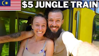 Our FIRST TIME Riding Malaysia's Jungle Train! 🇲🇾